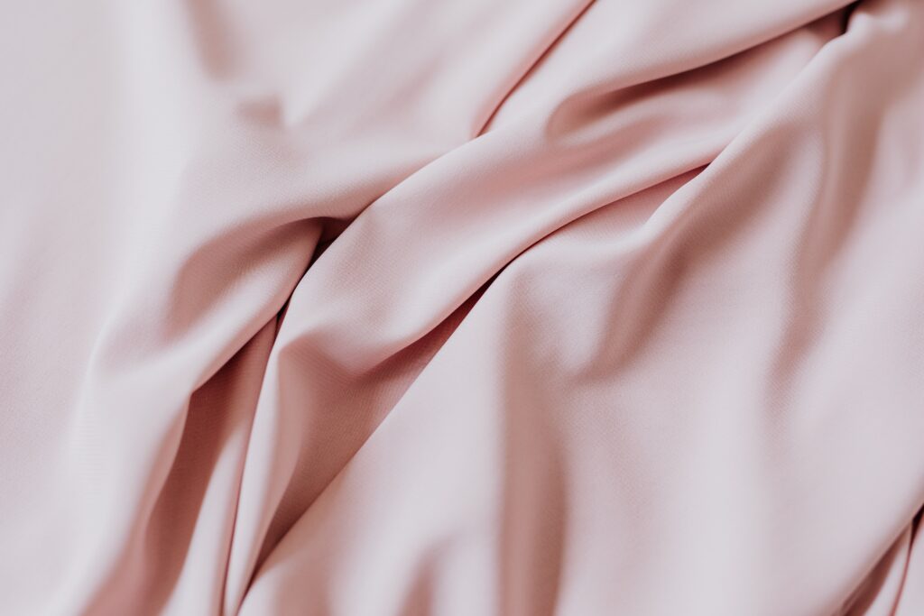 pink silk pillowcase cloth