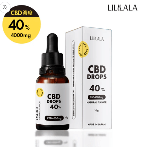 LILILALA CBD 40% オイル10g （ CBD 4000mg ）の商品画像