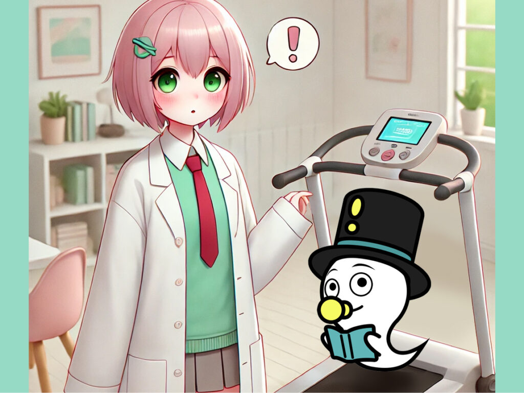 効果ないと言われるステッパーについて語らうカイケツ君とかえでちゃん