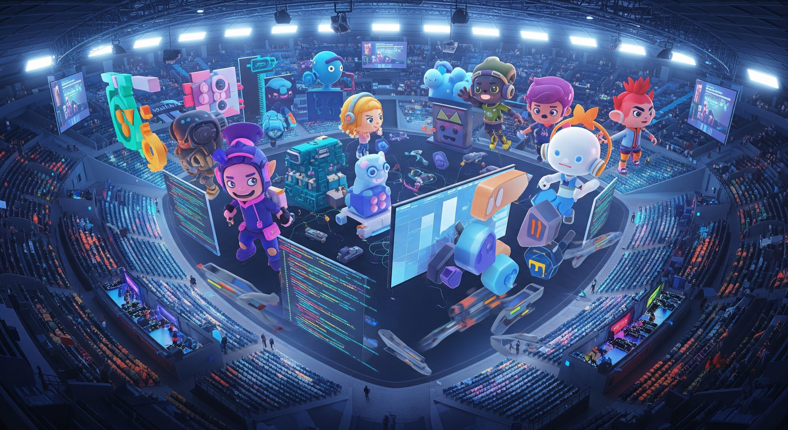 ゲームクリエイター甲子園参加が盛り上がっている様子