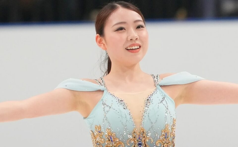 紀平梨花が終わったと言われる3つの深刻な理由を解説。苦しい状況の中でも、懸命にスピンを続ける紀平梨花選手の姿。