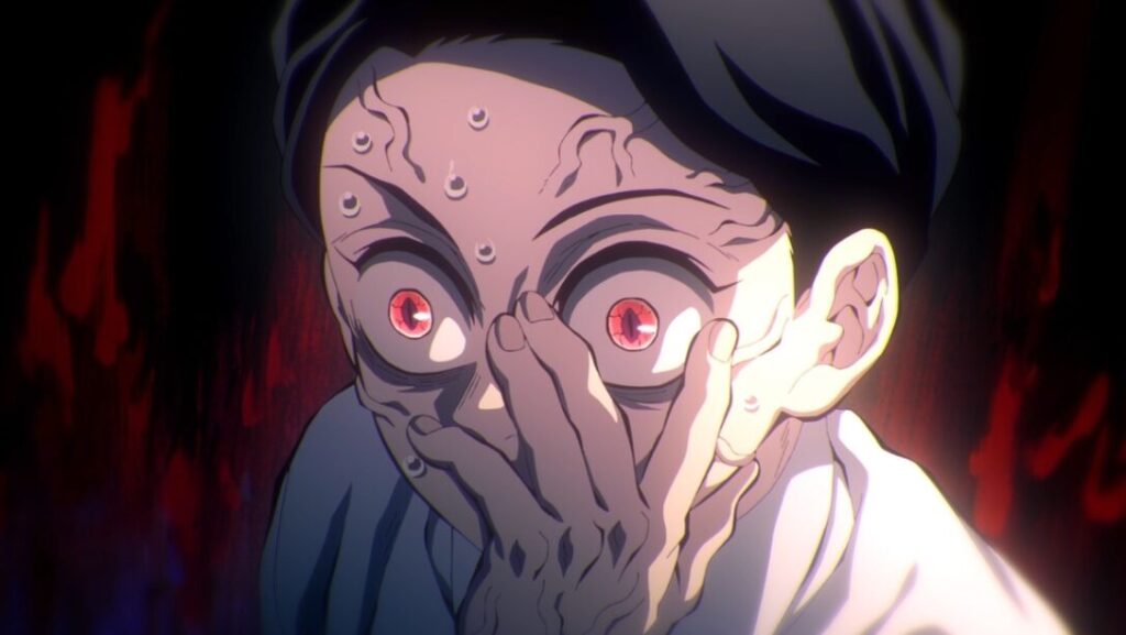  2025年最新版「鬼滅の刃」シリーズの今後のアニメ放送予定や、映画の公開スケジュールを解説する画像。